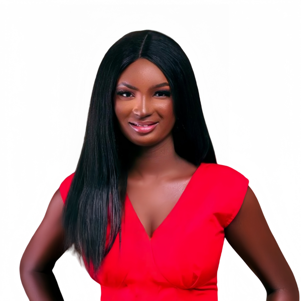 Marigold 22 inch Straight Wig - Human Hair with 13x4 Lace Front