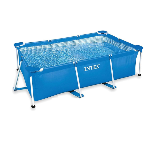 Intex 28274Fr Piscinette Kit Tubular Metal Frame Blue