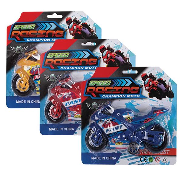 Bulk Pack x 6 Vehicle Bike Racer 20cm