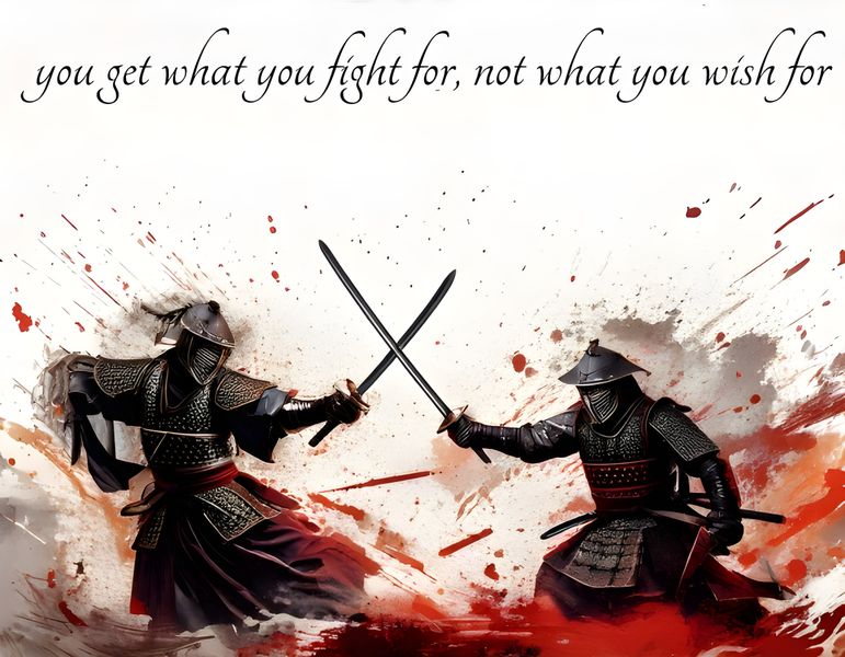 Rootedart Canvas Home Decor Wall Art - Fight