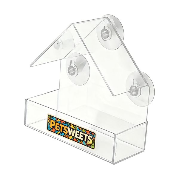 Window Bird Feeder Bird House Acrylic Window Bird Feeder With Suction Cups