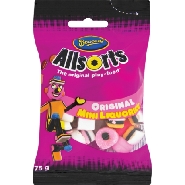 Beacon Allsorts Mini Liquorice 24x75g Shop Today. Get it Tomorrow