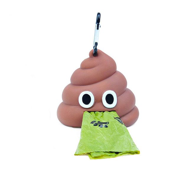 Dog Poop Bag Dispenser Silicone For Walks Hikes Travel