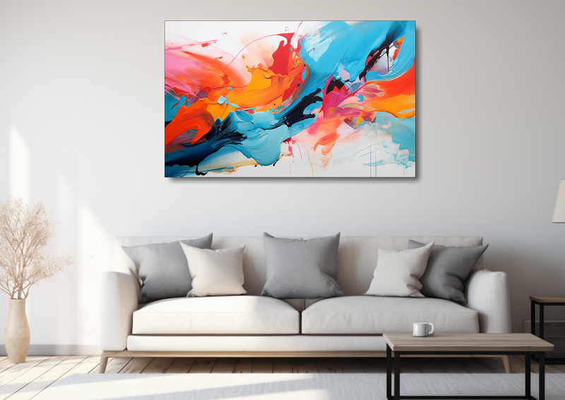 Canvas Wall Art - Color Expression Abstract - HD0023