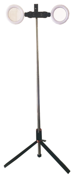1.7Meters Wireless Selfie Stick Phone Tripod with Remote and LED Fill Light