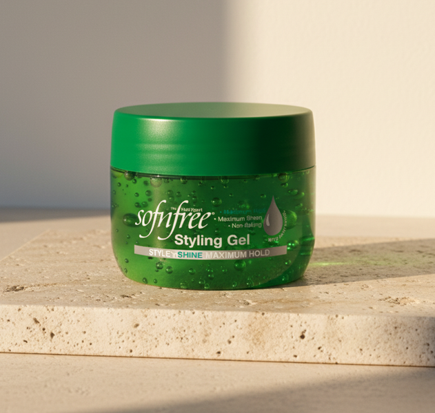 Sofn'free Non Flaking Styling Gel Maximum Hold - 250ml