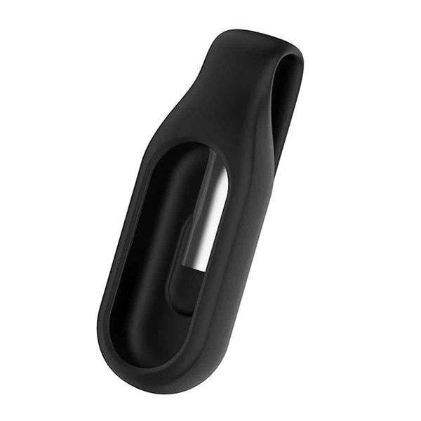 Killer Deals Silicone Clip Case Compatible with Xiaomi MI Band 10/9/8-Black