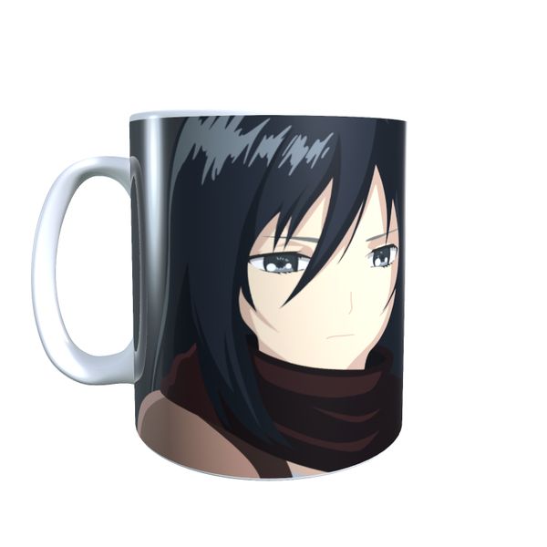 Mikasa Close Up - Attack on Titan Coffee Mug