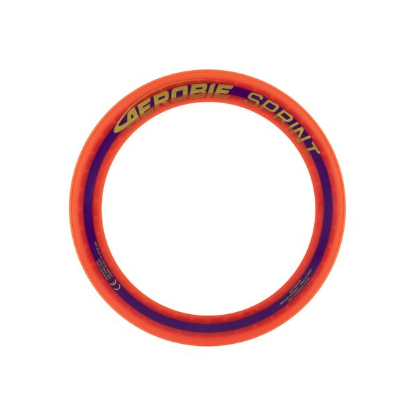Aerobie Sprint Ring 10 inch Frisbee - Orange