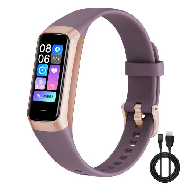 System Universal Women's Waterproof Sports Smartwatch Tracker Heart Rate