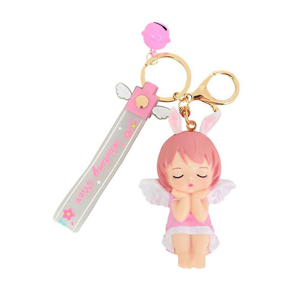 Cartoon Pink Baby Anne Keychain