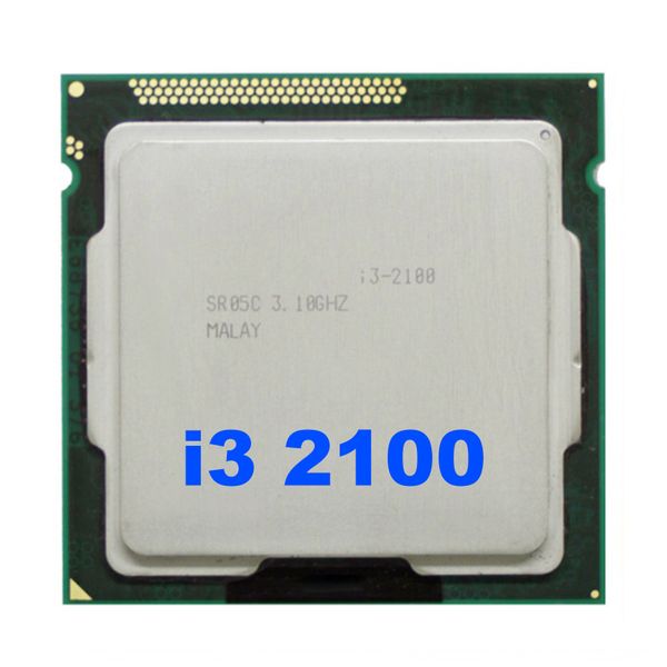 For Core I3 2100 CPU LGA1155 Processor 3MB for B75 Mining Motherboard