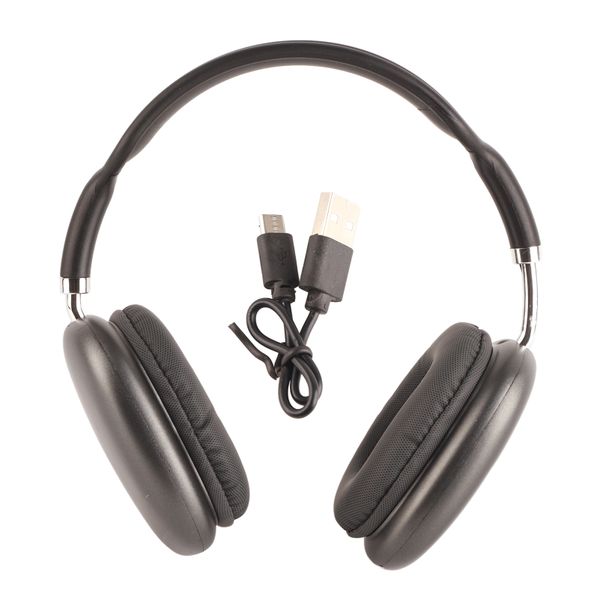 Bluetooth Headphone Noise Reduction Heavy Bass Headphones Wireless Black