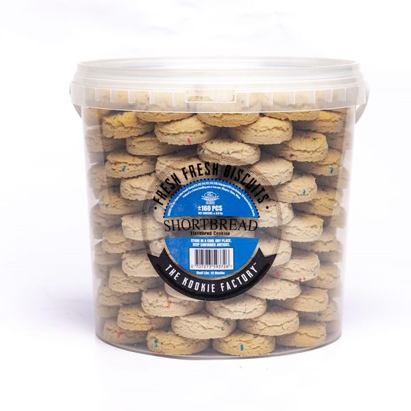Kookie Factory - Cookies 9L Biscuit Bucket - shortbread