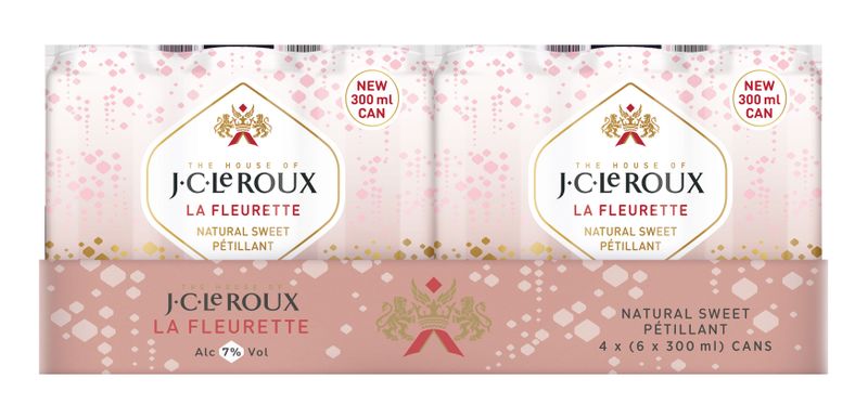 JC Le Roux La Fleurette 4 x (6x300ml) Can Tray