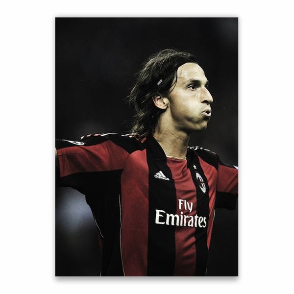 AC Milan Zlatan Ibrahimovic Poster - A1