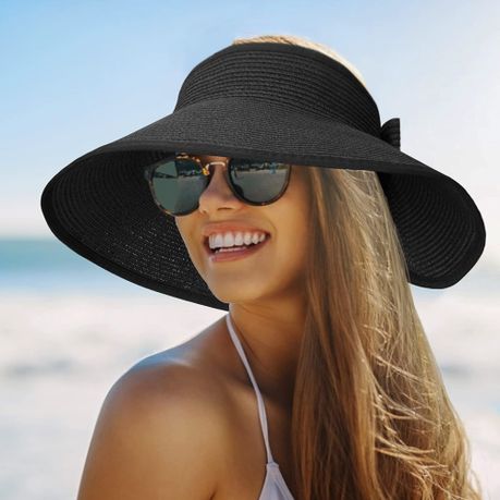 Beach hat sales with open top