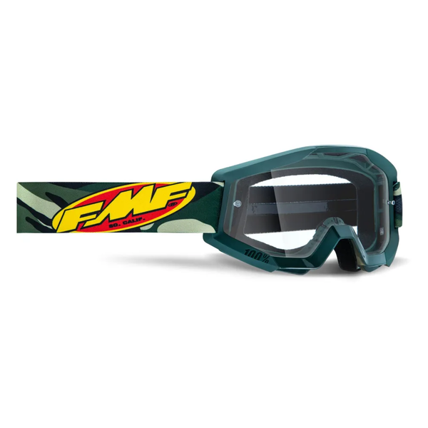 FMF PowerCore Assault Camo Clear Goggle