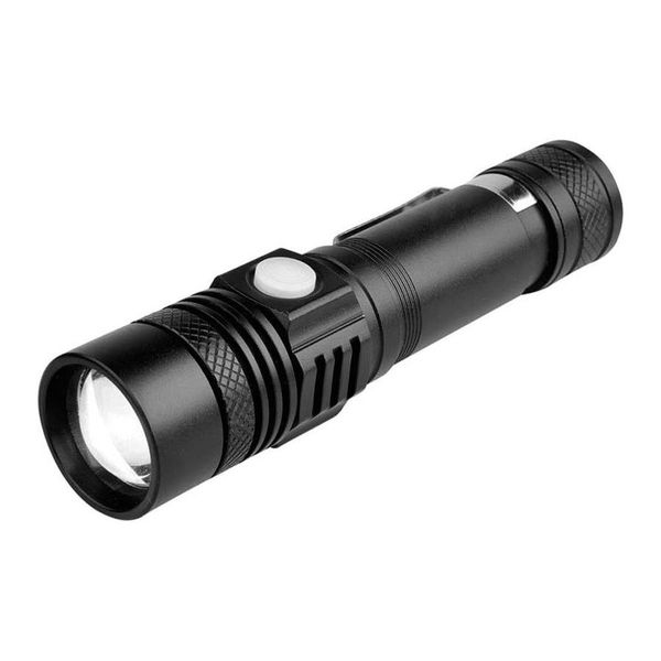 LED - Rechargeable Aluminium Mini Flashlight