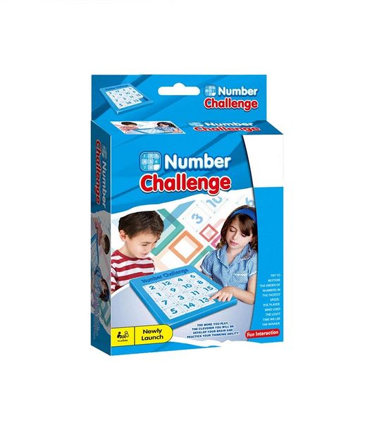 707 Games Logic Training Sliding Number Challenge Puzzle