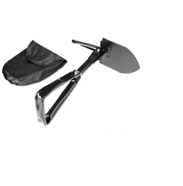 Folding Outdoor Carbon Steel Easy Grip Shovel