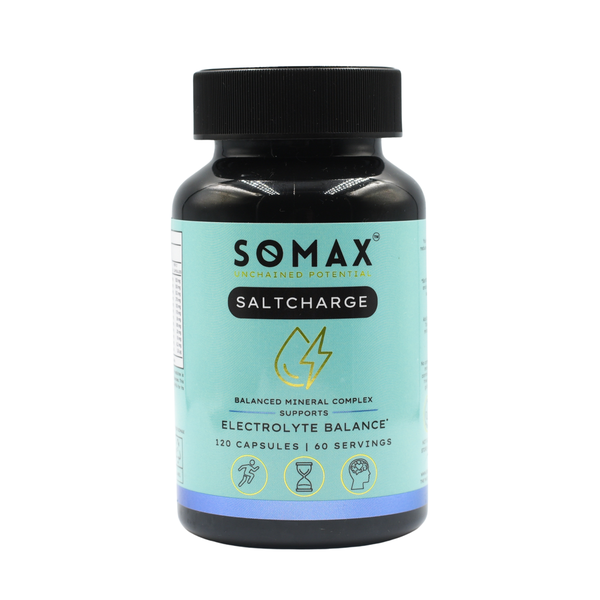 SOMAX SaltCharge Electrolyte Supplement | Salt, Potassium, Magnesium - 120