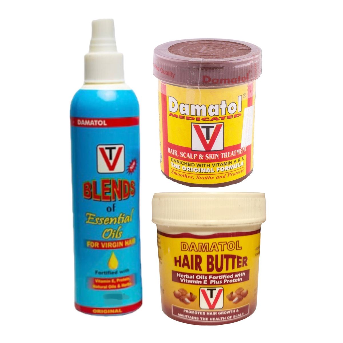 Damatol Hair Treatment 55g Damatol Hair Butter 55g Essential Oil