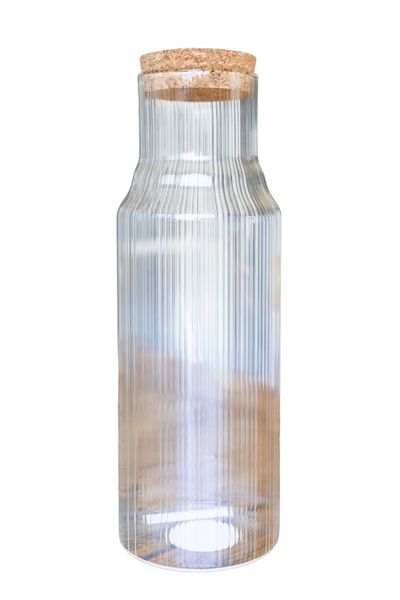 Home Classix Glass Bottle with Cork lid. (1.20 l)