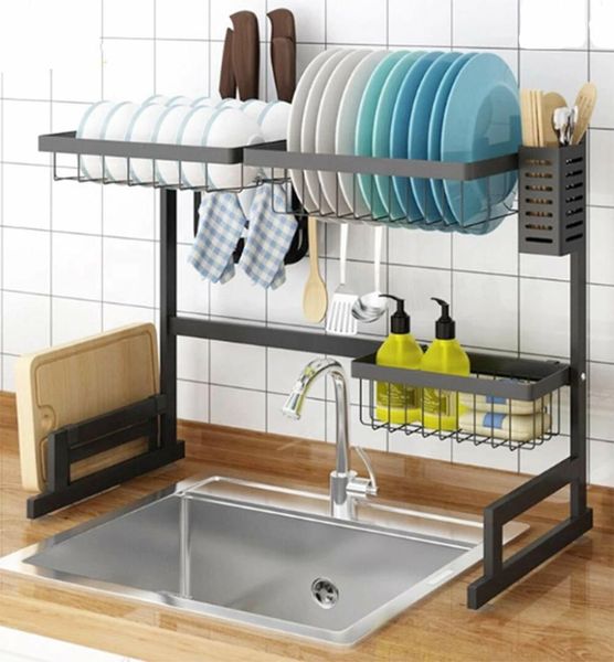 Dish Drying Rack Over Sink Display Stand