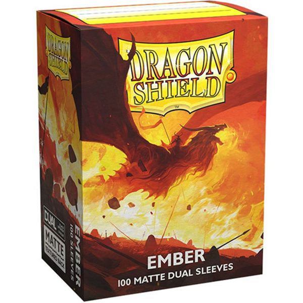 Dragon Shield Matte Dual Sleeves - Ember