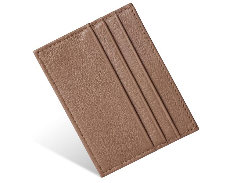 Credit Card Holder Wallet, RFID Blocking Leather Ultra Slim Wallet