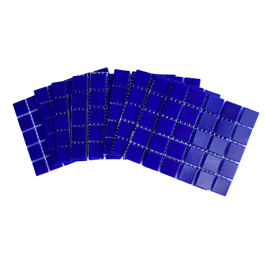 Mosaic Tiles Matt Blue 20x20mm (small tiles for crafting) | Shop Today ...