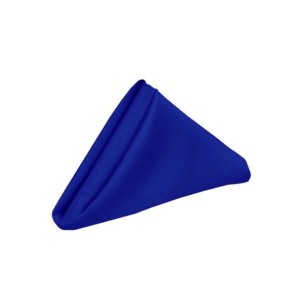 Set of 10 Royal Blue Napkins - 50cm