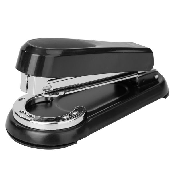 Deli Swivel Stapler 25 Sheet, 24/6 &amp; 26/6, Plastic Half Strip