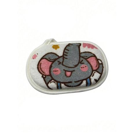 Baby Bath Sponge Kids Shower sponge Cute Cartoon Elephant Image