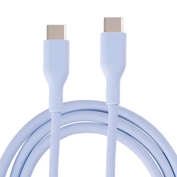 TechZA Type-C to Type-C 60W Fast Charging Silicone Cable - 2.0 M - TZ-CA13