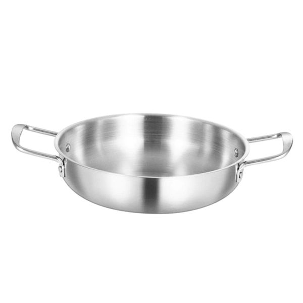 Stainless Steel Saute Pan with Dual Handles