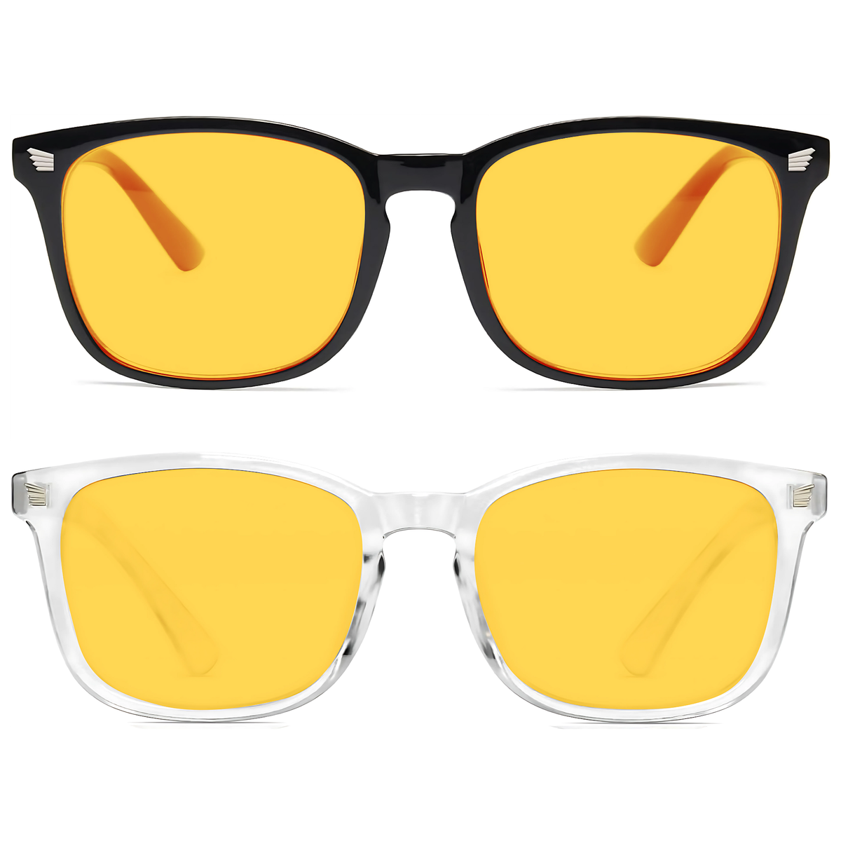 Blinkers Zenith Amber Tinted Blue Light Blocking Glasses (2 Pack