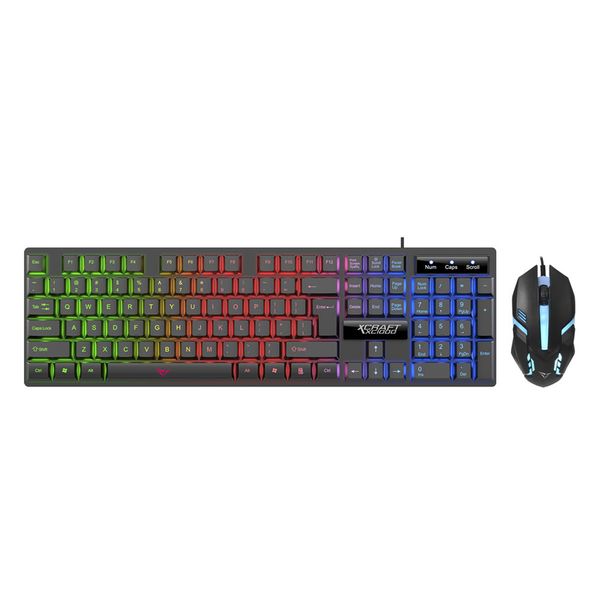 Alcatroz X-Craft XC 1000 Gaming USB Wired Keyboard and Mouse