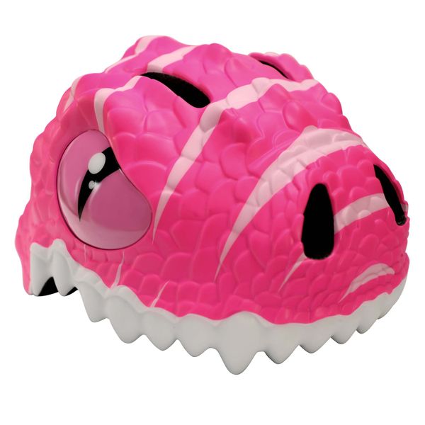 Crazy Safety - Dino Bicycle Helmet - Pink