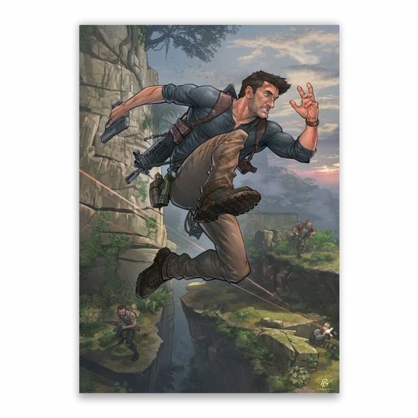 Nathan Drake Unchartered Poster - A1