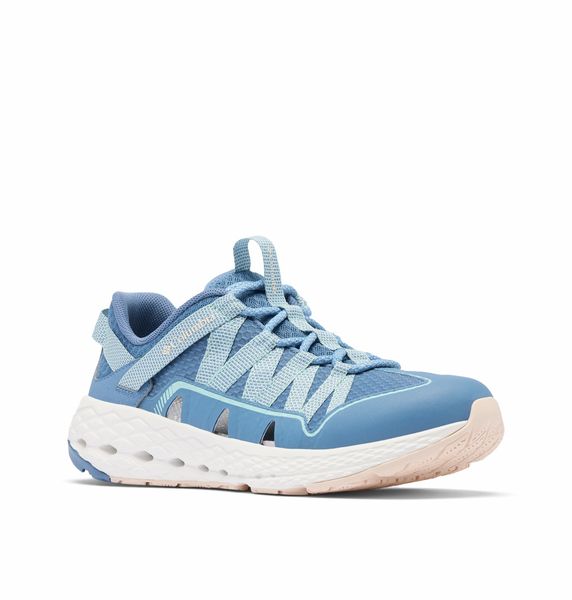 Columbia Women's Drainmaker ATV Shoes Blue Dusk Peach Quartz