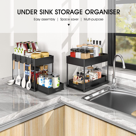3 tier under sink organizer discount