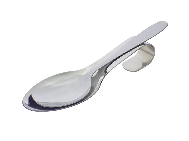 Elegant Spoon Rest Heavy Duty + Square Serving Spoon