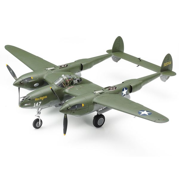 Tamiya 1/48 Lockhead P-38 F/G Lightning Plane Plastic Model Kit