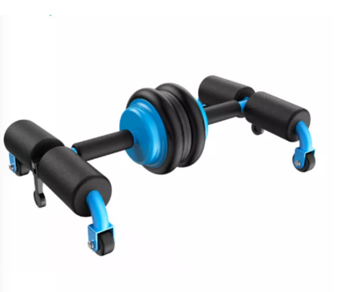 Multifunctional Abdominal Muscle Wheel Push-up Stand-Blue