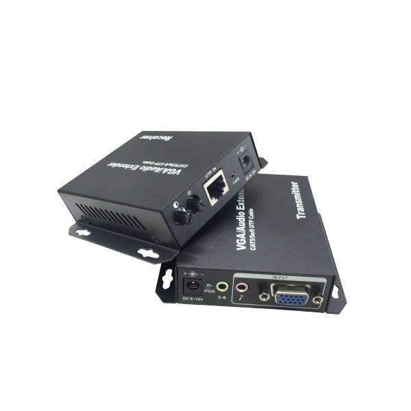 100m VGA Extension Cable 1x1 Splitter with 3.5mm Audio