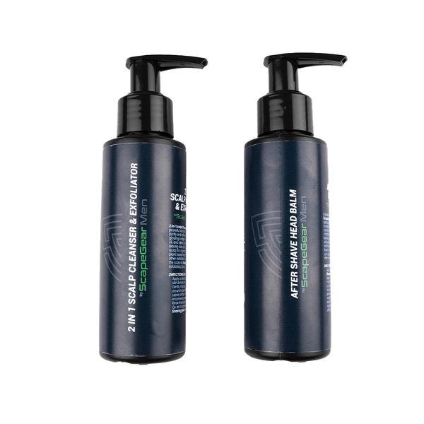 ScapeGear Scalp Dry Shaving Skincare Routine