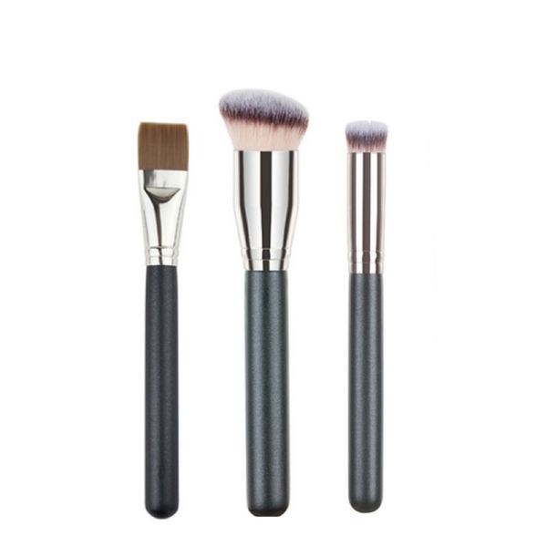3 Piece Foundation and Concealer Makeup Brush Set