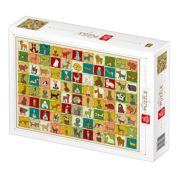 Dogs - 1000 Piece Adult Jigsaw Puzzle
